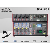 BS SE6 - DSP Black Spider Professional Power Mixer