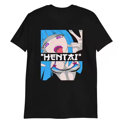 Hentai Manga Unisex T-Shirt, anime japan tokyo comic cartoon graphic hero