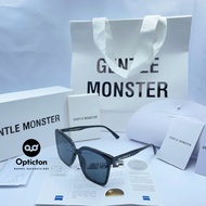 kacamata sunglasses wanita gentle monster Tega Box original - Hitam