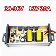 พร้อมส่ง🇹🇭 กล่องแปลงไฟลดแรงดัน 36V-72V-120V เป็น 12V DC to DC converter 10A - 20A