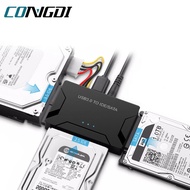 USB 3.0ซาตะอิเดะฮาร์ดดิสก์สายแปลงอะแดปเตอร์สำหรับ3.5 2.5นิ้ว Hdd/ SSD CD DVD ROM CD-RW 3 In 1อะแดปเต