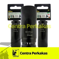 MATA [ONE] Mlr-b13660 21mm Impact Deep Wall Socket 21mm Mollar Eye Socket Impact Length 21mm