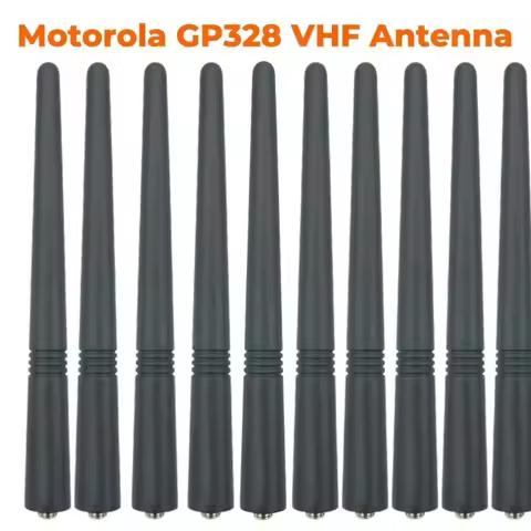 10PCS VHF 136-174MHz Two-Way Radio Antenna for Motorola GP68 GP88 GP88S HT1250 HT750 CP040 CP185 CP2