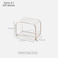 Transparent PVC Canvas Bag Protector Water-resistant