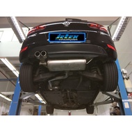 Golf MK6 1.4tsi (Jetex 3 inch race pipe replacing Jetex mid muffler box)