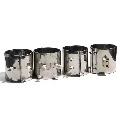 LUJINXUN Stainless Steel Band Heater 470-600W 220V Heating Element 90x60mm/65mm/70mm/75mm for Wind T