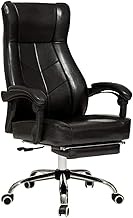 Executive Office Chair Computer Gaming Chair Ergonomic Video Game Chair Business Boss Chair with Footstool Leather Desk Chairs Stools interesting