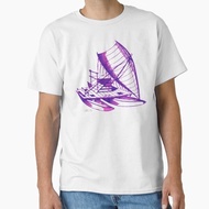 Fijian Drua (Canoe) In Pop Classic T-Shirt Tops Casual Streetwea T-Shirt