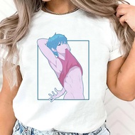 Femboy tshirt women Psychedelic aesthetic Breathable Trendy 2000s hip hop t shirt 2000s Grunge Paste