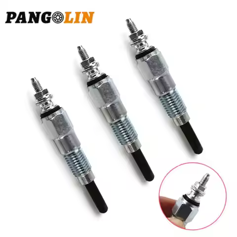 119717-77800 11971777800 3pcs 12v Glow Plug Parts for Yanmar 3TNA72 3TN75 3TNA75 3TNT5U 3TN66 3TNE68