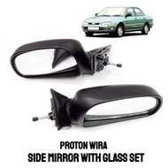 Proton Wira Arena Side Door Mirror Tepi Cermin Pintu Sisi Manual Adjust