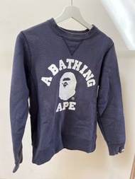 Bape a bathing ape college classic sweater hoodie 衛衣 crewneck supreme stussy neighborhood wtaps  pal