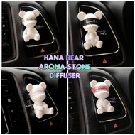 Hana Bear Brick aroma stone diffuser/car perfume diffuser/ins style deco