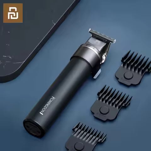Komingdon Precision Trimmer for Hair Cutting Rechargeable Clipper Trimmer for Men 0MM Shaving Machin