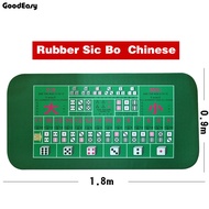 Non-Wavon Ruer Texas Holdem โต๊ะโป๊กเกอร์ Mat โป๊กเกอร์ Gaming Mat ตารางผ้าเกมผ้า Sic Bo ภาษาอังกฤษ/