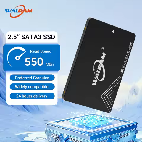 WALRAM 512GB SSD 256GB 2.5 SATA3 SSD 1TB 500GB 480GB Hard Disk 240GB 128GB 120GB Internal SATA 3 HDD