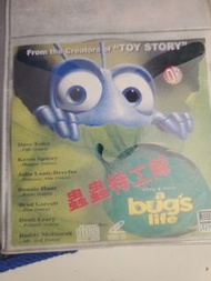 卡通動畫VCD【絕版經典連盒】迪士尼彼思 蟲蟲特工隊 VCD | A Bug's Life | 正版雙碟裝 | 90年代懷舊動畫