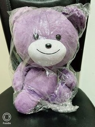 紫色bear bear公仔