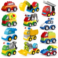 Compatible with Duplo 7 Styles Diy Cars Educational Kids Toys New Years Gifts building block car
