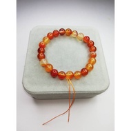 South Red Bracelet Single Circle 7mm 南红手串单圈7mm
