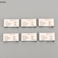 Kans HF41F-24-ZS HF41F-12-ZS HF41F-5-ZS HF41F-5-HS HF41F-12-HS HF41F-24-HS Industrial Relay Subminia