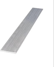 Ryanong 1pc Aluminum Alloy Rectangular Sheet, L 12/20inch Aluminium Alloy 6061 Flat Bar, Square Rod