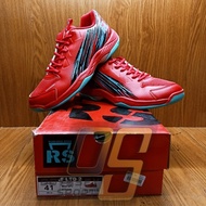 MERAH RS JF LTD 2 Badminton Shoes (Red,/, Black) 100% Original - 41
