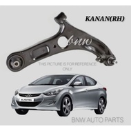 HYUNDAI ELANTRA MD 1.6cc 1.8cc 2011-2016 FRONT LOWER ARM LEFT RIGHT KIRI KANAN 54501-3X000 54500-3X0