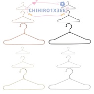 CHIHIRO1X3EE 10pcs Mini Hangers Dollhouse Furniture Decorations Wardrobe 1/6 Doll Metal
