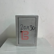 Indoor Panel Box 20x30x12 cm Gray Color Thick Plate Camlock Key Electrical Panel Box 30x20x12 20x30 