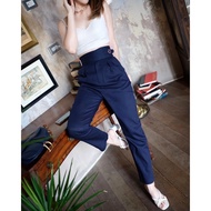 BACBOM NAVY PANTS ONLY กางเกงขายาวสีน้ำเงิน