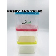 APPLE LADY 3pcs in 1set Rectangle Mini Container (L) 方形迷你罐 JT4013