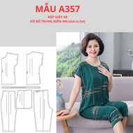 PAPER SHEET A0 MIDDLE-AGED SUITS-A357