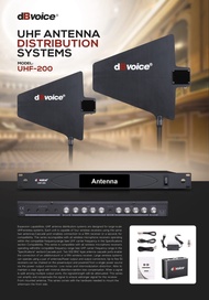 UHF-200 ANTENA DISRTIBUTOR DBVOICE ORIGINAL / ANTENA DISTRIBUTOR / UHF200 DBVOICE / UHF 200 DBVOICE