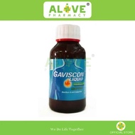 [ALIVE PHARMACY] GAVISCON PEPPERMINT LIQUID 200ML