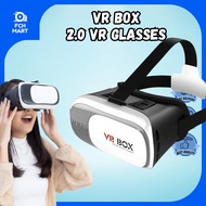 2nd Generation 3D Virtual Reality Glasses 2.0 VR  For Mobile Phone VR Headset Cermin Mata 3D Movies 