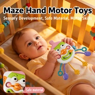 Baby Mainan 4 Bulan Teether Baby 6 Month Sensory Toys Pull String Toy Clown Mainan Baby 6 Bulan