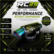 EXHAUST CANISTER RC29 TYPE RC-GP7 EXHAUST CANISTER CARBON EXSAGO IN 50/51MM