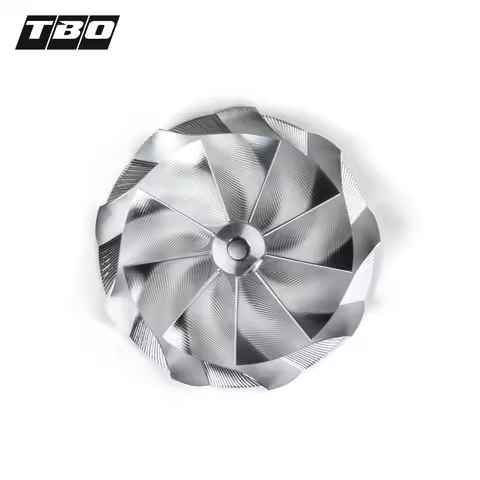 G Series Turbo G35-1050 Billet Forged Compressor Wheel Billet 68X84mm 9+0 Forward Rotation 5-AXIS CN