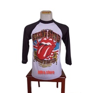 BAJU ROLLING STONES LIDAH 3Q(ready stock/like new vintage)