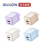 GUXON Q CHARGE 30W Frozen Fast Charging Head|Folding Tofu Head Type-C USB-A Dual-Hole Gallium Nitrid
