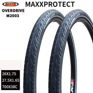 【COD】MAXXIS OVERDRIVE 26*1.75 27.5*1.65 Mountain Road Bike Puncture-proof Tire M2003 MAXXPROTECT