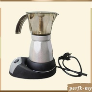 [PerfkMY] EU Plug Electric Coffee Maker Expresso Machine Italian Moka Stovetop 300ml