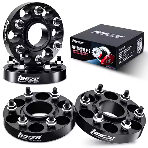 2/4Pcs 6X135 87.1 M14X1.5 For Ford Expedition 2014-2025 Flange Plate T6-7075 Wheel Spacers Aluminum 