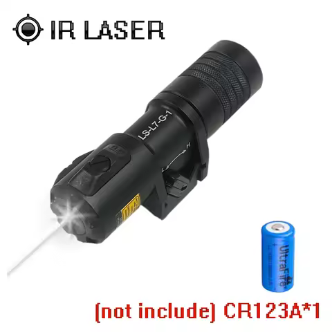 Laserspeed Aluminum Alloy Low Profile Invisible Infrared Gun Laser Sight Adjustable Power IR Laser S