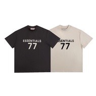 Fashionable Cotton T-Shirt - Unisex Casual Top with Number 7 Design