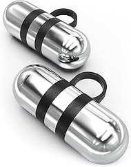 Synergee Cardio Hand Weights. Steel Hand Weights Dumbbell Set with Anti-Slip Silicone Finger Loop fo