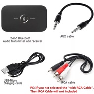 Optimus Rca Jack 3.5Mm Bluetooth Receiver 5.0 Speaker Dvd Tv Mobil Car