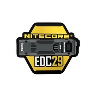Genuine NITECORE and EDC29 Patch – decorative accessories for backpacks, bags, walls and personal ED