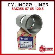 Racing 125Z / Y125 / Y125Z / 125ZR 58-67-65-120.5(KANEBO) Engine Cylinder Liner Sleeve Cylinder Block Yamaha